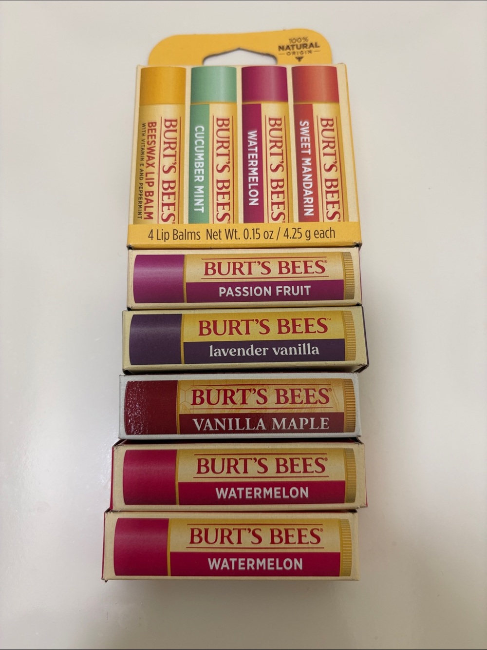 Burt’s Bees Lip Balm Individual and multi pack